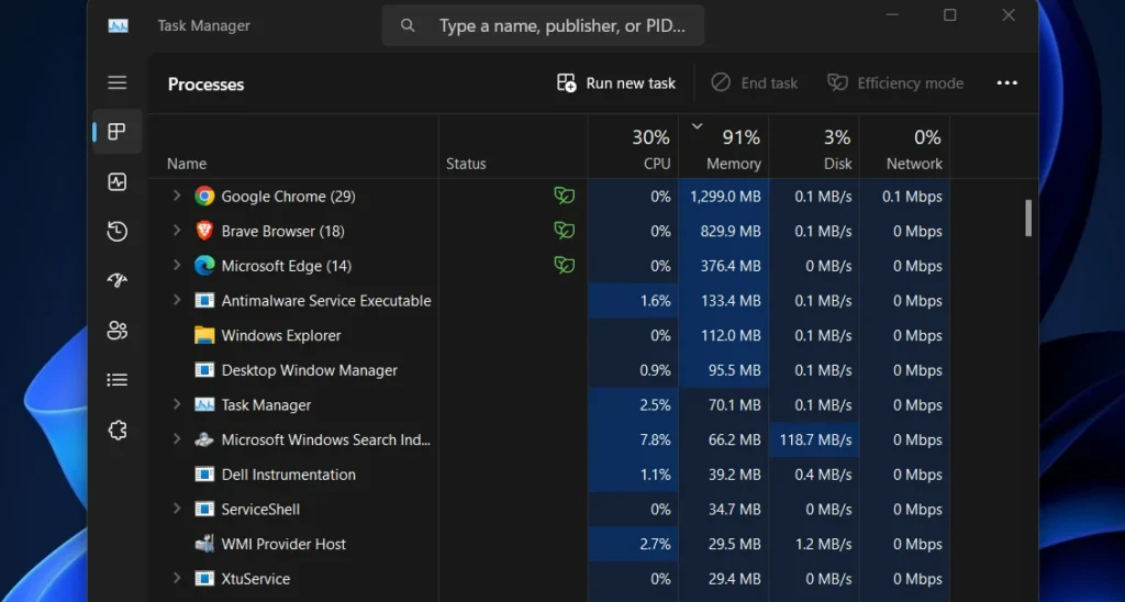 Background Processes