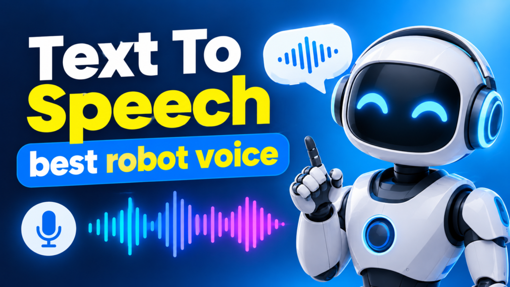 Text to Speech Robot Voice